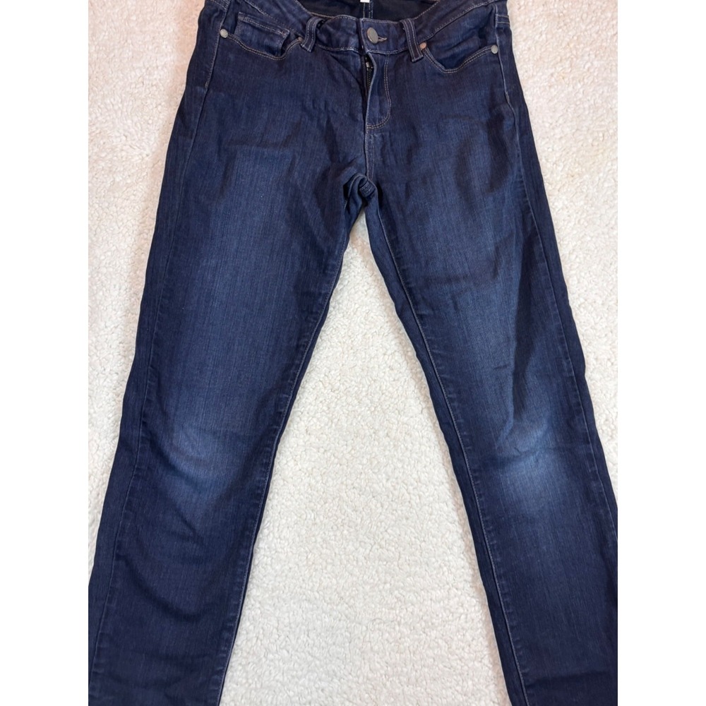 Paige Jeans Women 26 Blue Skyline Skinny Leg Dark Wash 332-103018 - Picture 16 of 16